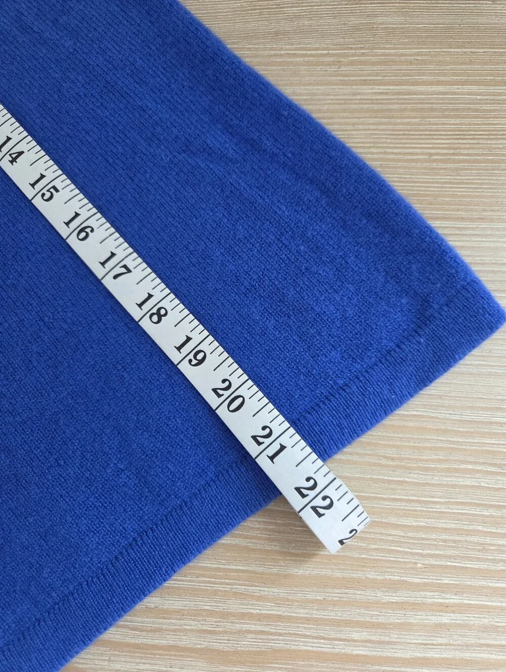 J. McLaughlin Jamey Cobalt Blue Cashmere Button Cuff Sweater Womens Size XS